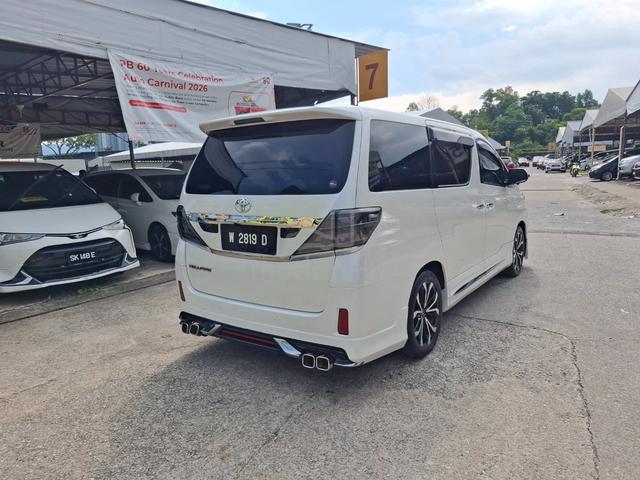 2013 Toyota VELLFIRE 2.4 Z FACELIFT (A) - 2