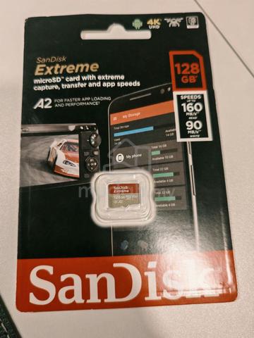 SanDisk Extreme 128GB microSDXC A2 V30 – 100% Orig - photo 2 of 3
