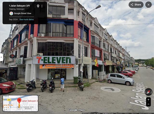 Kajang Utama ground Floor shoplot (same roll with 7-11) 1