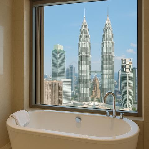 KLCC view Airbnb/ Profit 8k monthly/ Free100%Furnished/ Investment 1