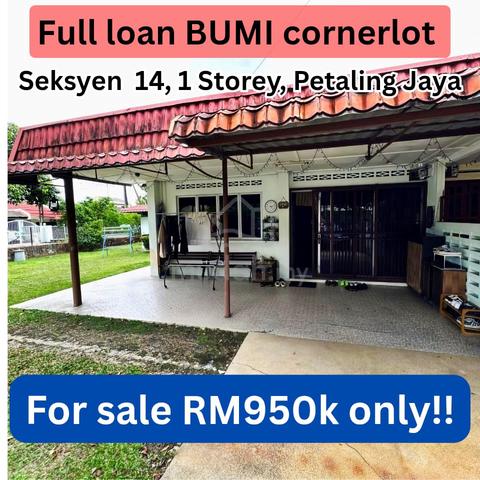Bumilot Corner 1 storey seksyen 14, Petaling Jaya For sale 1