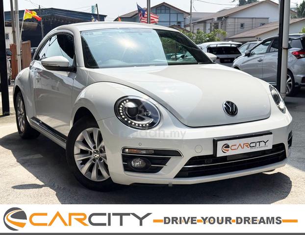 2017 Volkswagen BEETLE 1.2 FULL SRV - 1Y WARRANTY - 2