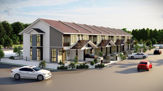 TERES 2 TINGKAT - 1km ke bandar Kok Lanas, Kelantan 1