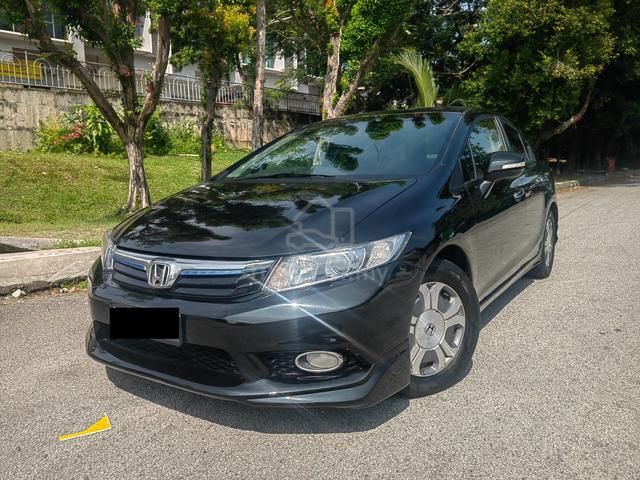 [2014]Honda CIVIC 1.5 (HYBRID) (A)FULOAN BLACKSEAT - 1