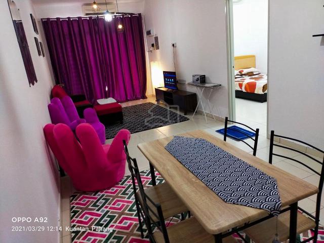 Rumah sewa 3 Aircond fully furnished taman bukit rangin damai 1