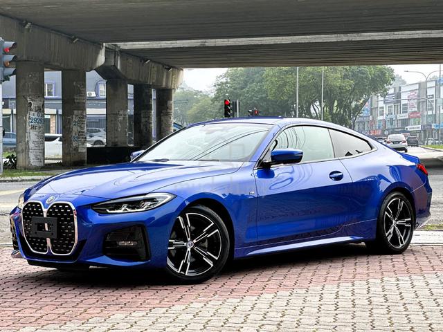 2022 Bmw 420i 2.0 COUPE M SPORT Portimao Blue 4.5B - 2