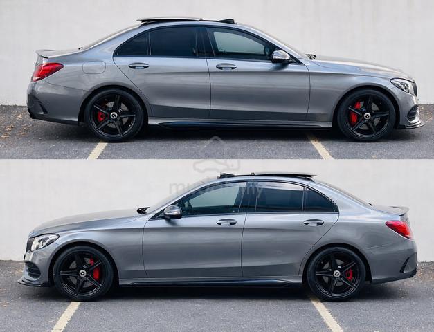 FSRECORD 54K C63 B/KIT MERCEDES C250 AMG w205 ROOF - 3