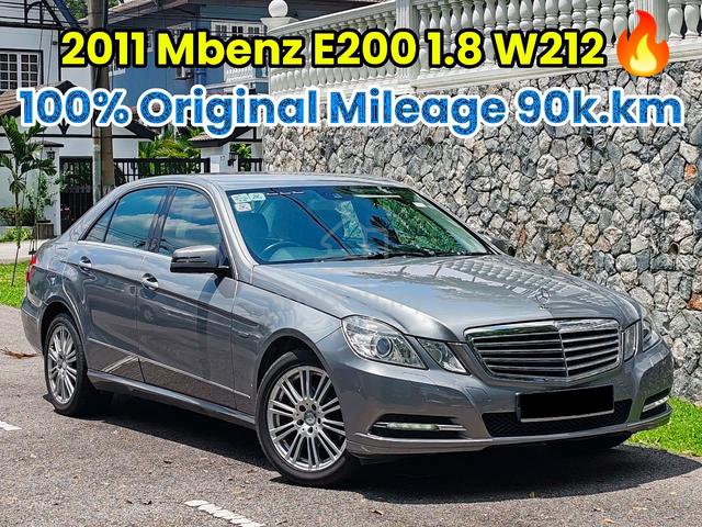2011 Mercedes Benz E200 CGI -ORI MILEAGE 90k.KM !! - 1
