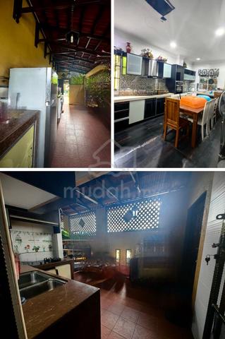 BUNGALOW SEMI DETACHED 3 TINGKAT di SEKSYEN 7 SHAH ALAM JALAN PLATINUM 2