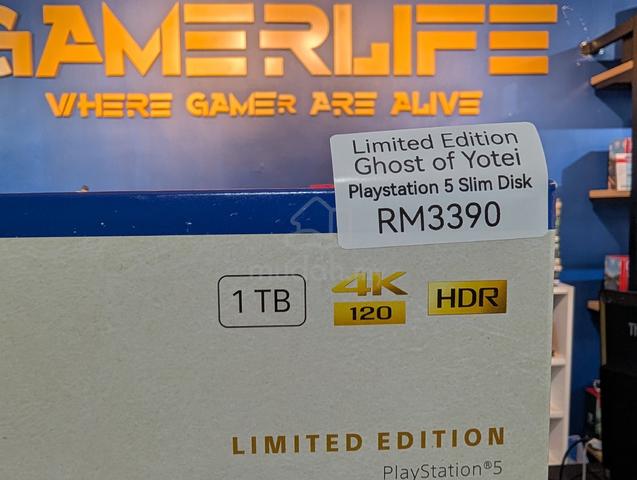 New PS5 Slim Disk 1TB Ghost of Yotei, Terima Trade - photo 2 of 5