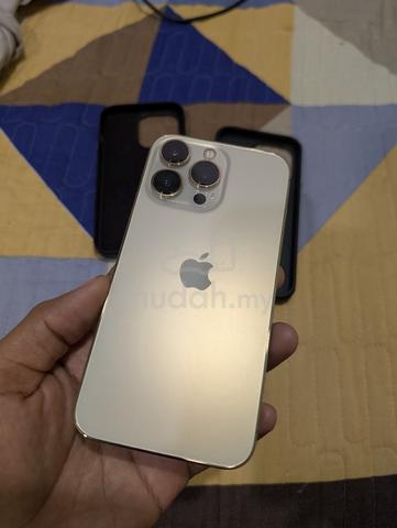 中古】iPhone13 Pro 128GB アルパイングリーン MNDX3J／A SIM
