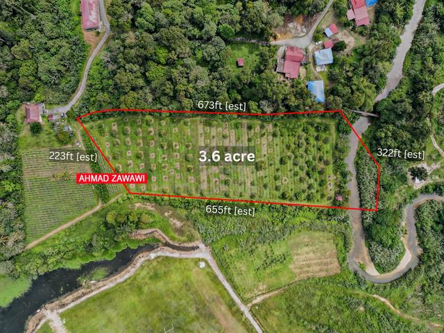 Freehold Open Durian Orchard With Private River | Kalumpang, Selangor 1