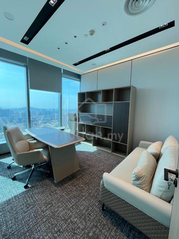 TRX Office, Facing KLCC - Connected to MRT TRX Exchange (Yellow Line) 1