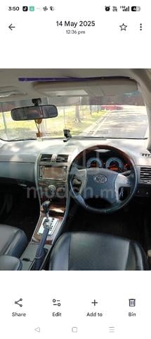 2012 Toyota COROLLA 1.8 ALTIS G MY08 E140 - 4