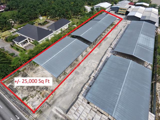 Teluk Intan WCE  25k Sq ft Industrial Warehouse Factory Shoplot Land 1