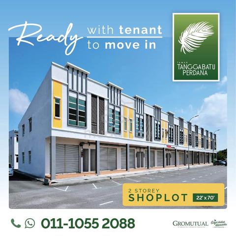 Double Storey Shoplot at Tanjung Kling, Melaka 1