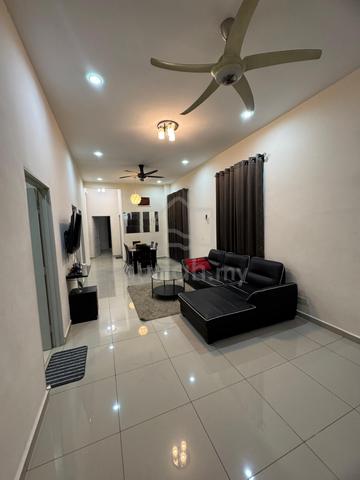 Fully Furnished 1Storey Semi D Teres House 4B2B 📍Taman Jasin Perdana 4