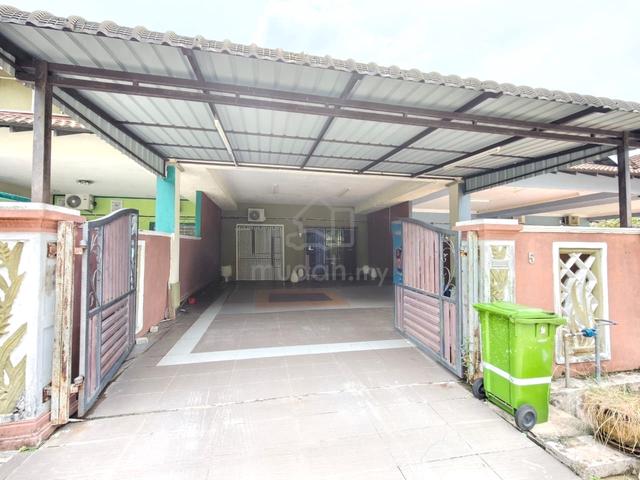 [Facing Open & Panjang]  Teres Setingkat Taman Sungai Karang Darat 1
