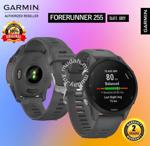 Garmin Forerunner 255 GPS Smartwatch - 45.6mm, Slate Grey Fitness