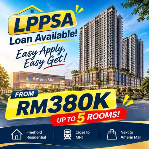 Can LPPSA ! Family Stay @ Cheras South | 3R min Free 2-4 carpark | MRT 1