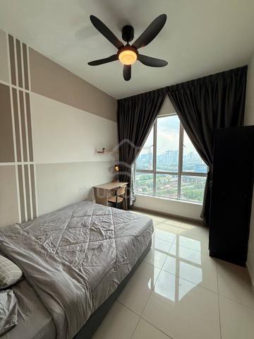 FEMALE Medium Room@ Nikka Residence Cheras! FREE Utilities NEW unit! 1