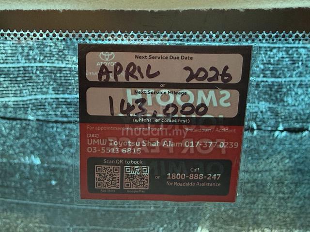 2013 Toyota ALPHARD 3.5 FACELIFT (A)Toyota Service - 2