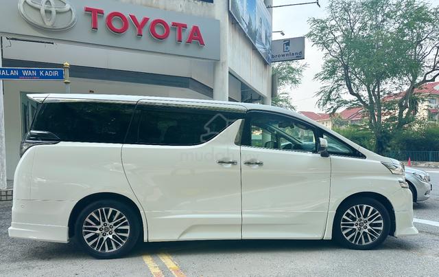 Ori Serv record 2015 Toyota VELLFIRE 3.5V L - 2