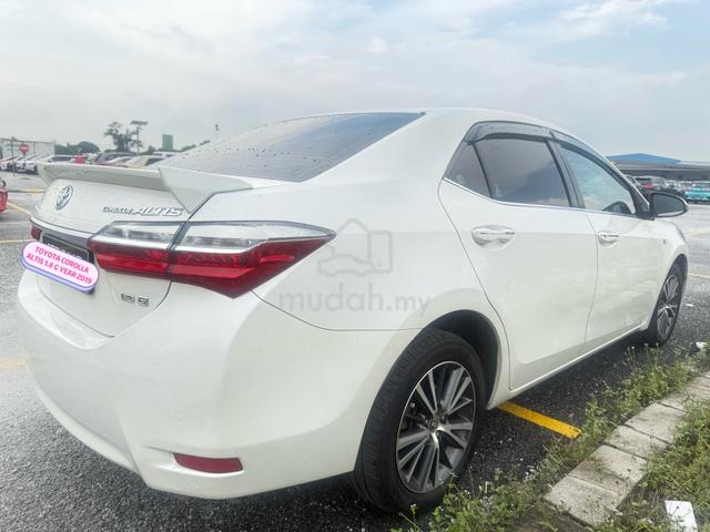 2019 Toyota COROLLA ALTIS 1.8 G FACELIFT (A)F/LOAN - 2