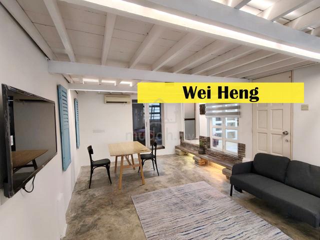 georgetown landed studio unit fully furnished with 1 car park rent 1