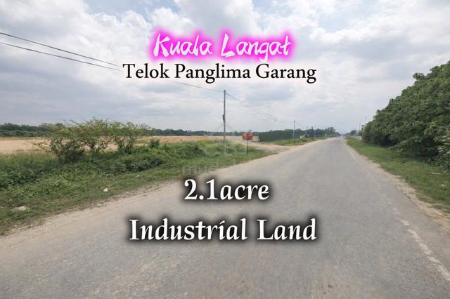 Kuala Langat Telok Panglima Garang 2.1acre Industrial Land Non Bumi 1