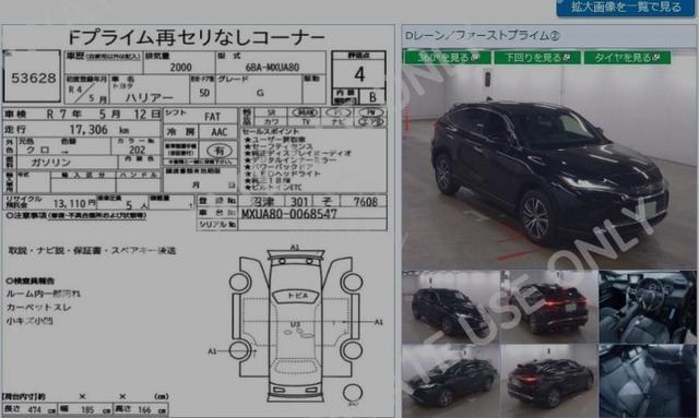 2022 Toyota Harrier G 17k km 4BGrade - 5
