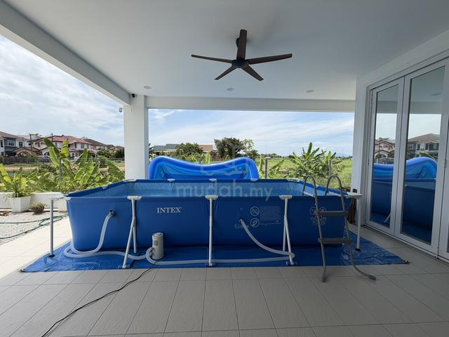 Fullsystem Intex pool 4.5m like new - photo 6 of 6