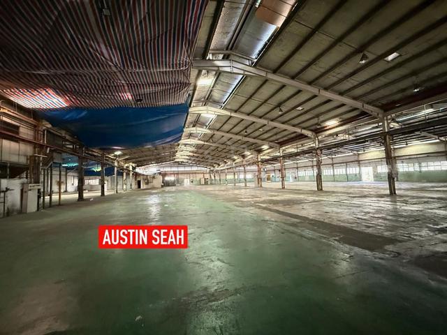 PERAI 1.5 STOREY DETACHED FACTORY For RENT, ELECTRIC SUPPLY 1,000 AMP 1