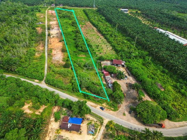 Tanah 4 Ekar Tepi Jalan Besar Berstatus Bangunan Jerantut Pahang 1