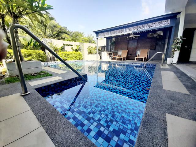 3-Storey Corner Lot Semi D Lakehill Villas Bangi Pool View Furnished 2