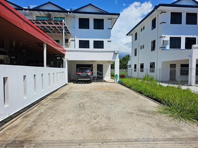 Taman Ganang Riverside 3 Storey Inter-Corner House I Kepayan For Rent 1