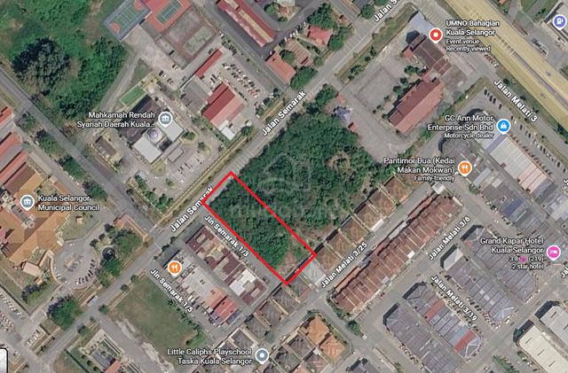 Commercial land Jalan Semarak Bandar Melawati Kuala Selangor 1