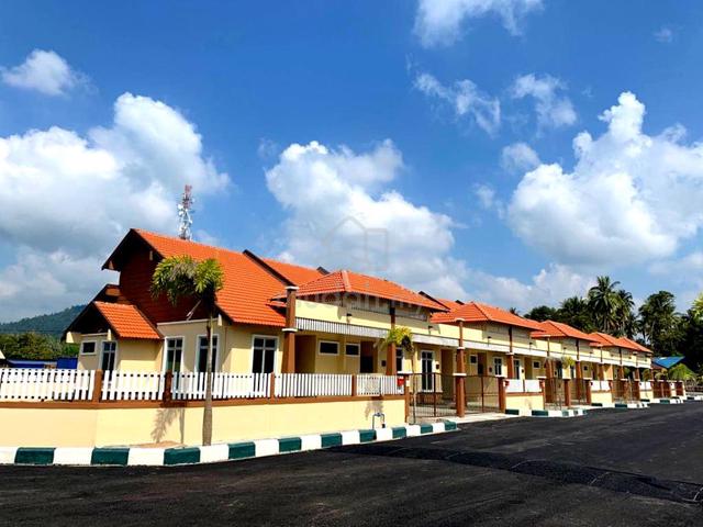 Rumah Teres Single Storey Comel & Cozy di Taman Ranggonsara, Kerteh 1