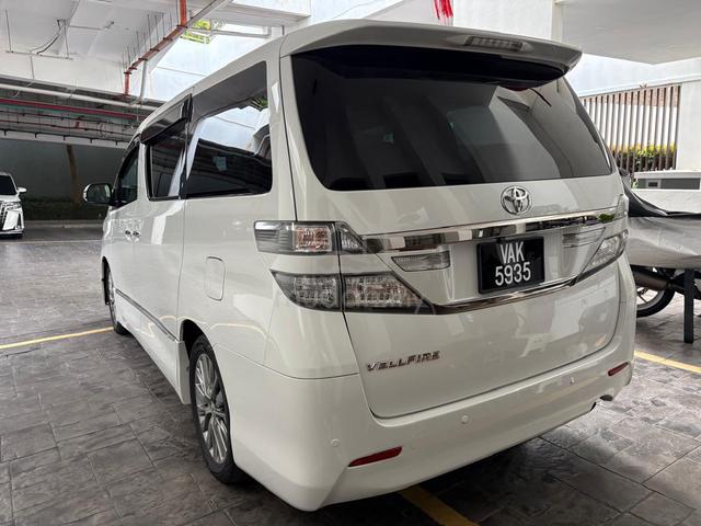 2012 Toyota VELLFIRE 2.4 Z GOLDEN EYES ANH20W - 2
