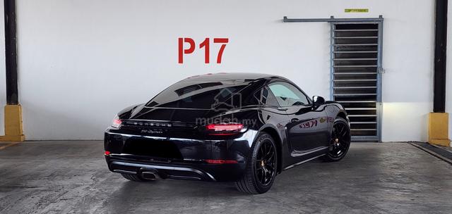 2019 Porsche 718 2.0 CAYMAN (A) S/Chrono, Low Mil! - 2