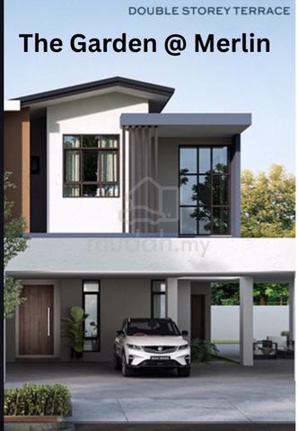 NEW FOR SALE ♦️ The garden Double Storey House Jalan merlin Samarahan 1