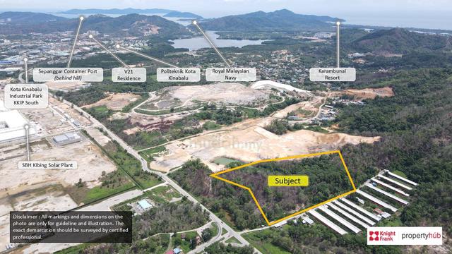 Industrial Land 12.1 acres | Close to SBH Kibing Solar in KKIP Timur 1