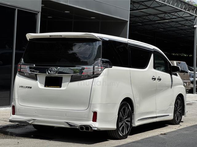 2015 Toyota VELLFIRE 2.5 Z G JBL 1 MALAY OWNER - 2