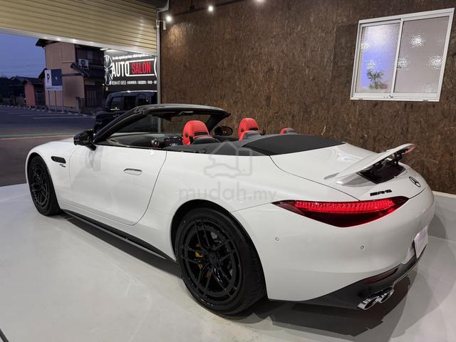 Mercedes Benz SL43 AMG 2.0 Convertible Red leathe - 2