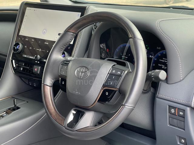 BLACK INTERIOR 2025 Toyota VELLFIRE 2.4 Z PREMIER - 5