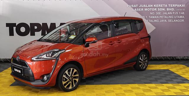 2018 Toyota SIENTA 1.5G - V.GOOD CON L.MILE F.SER - 2