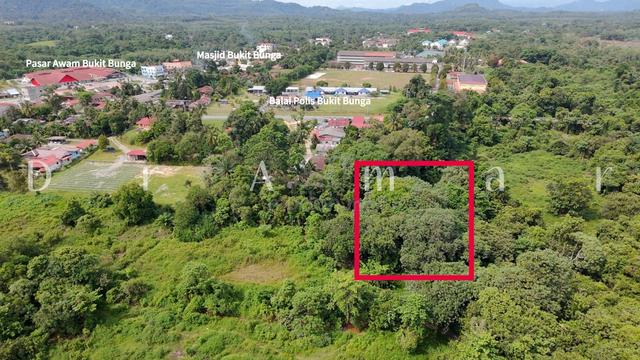 Tanah 2 Ekar Berhadapan Balai Polis Bukit Bunga 1