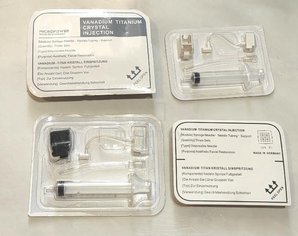 140pcs Vanadium Titanium Crystal Injection Needles - photo 2 of 2