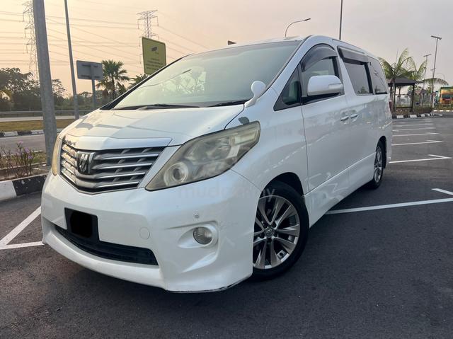 2010 Toyota ALPHARD 2.4 7SEATER BLACK INTERIOR - 1