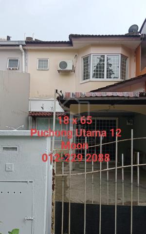 CHEAP 2 Sty Puchong Utama nr Bukit Puchong LRT Prima & LDP Facing Open 1